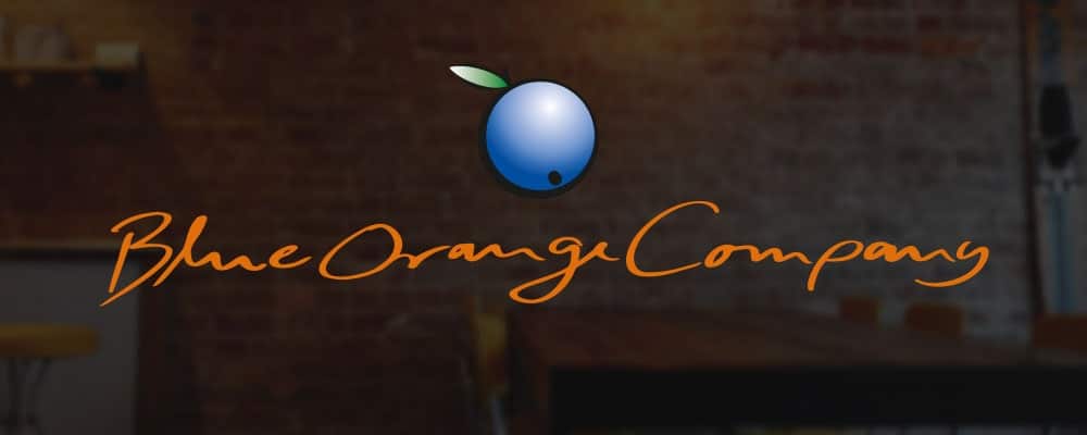 Kalligrafisches Logo-Design und Corporate-Design - für Blue Orange Company