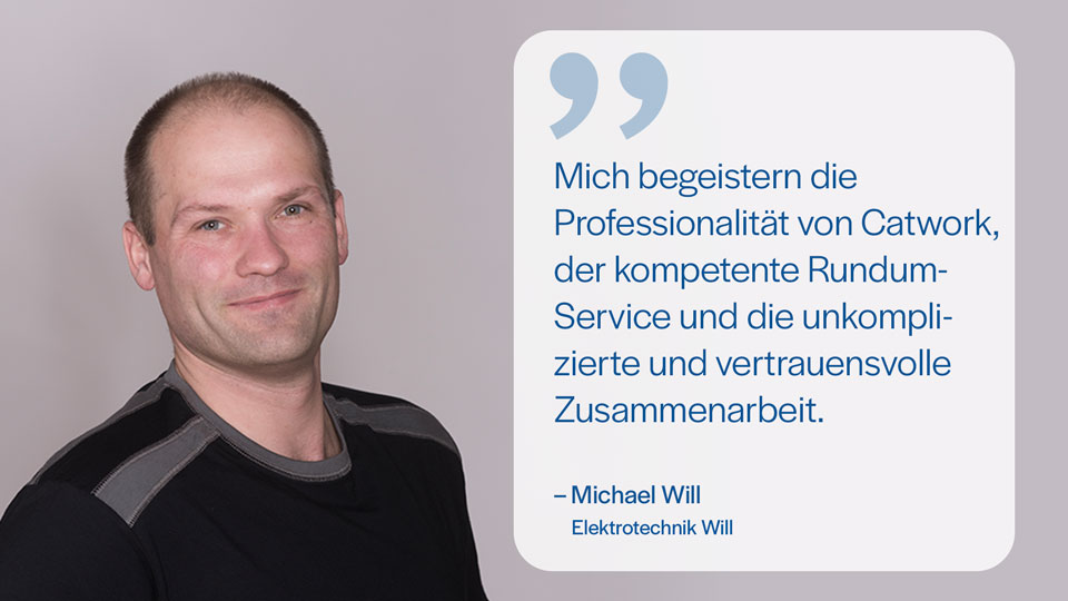 Referenz von Michael Will von ELEKTROTECHNIK-WILL