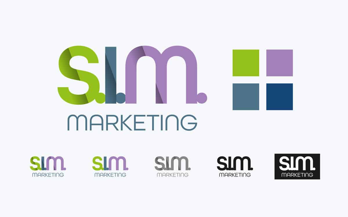 Logo und Corporate-Design für S.I.M. Marketing Simone Schulze - Eventagentur Raum Heidelberg / Mannheim